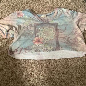 cropped grandma shirt